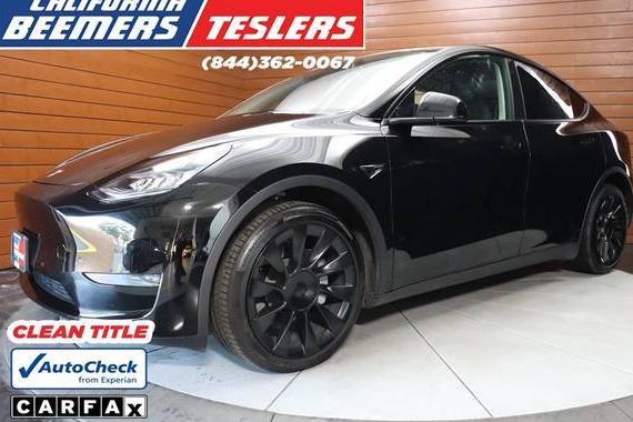 TESLA MODEL Y 2022 7SAYGDEF6NF485212 image
